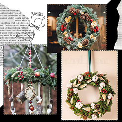 6 шт. необработанные деревянные рамки для венков&nbsp;TOOL-SP0001-07B