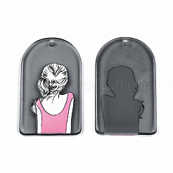 Прозрачные акриловые подвески&nbsp;KY-T022-01