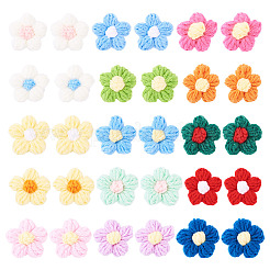 30 шт. 15 цвета хлопчатобумажные аксессуары для вязания вручную&nbsp;DIY-TA0012-97