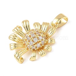 Латунные микро проложить кубического циркония подвески&nbsp;KK-D357-18G