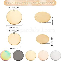 20 шт. 10 стиля ионного покрытия (IP) 304 нержавеющая сталь подвески&nbsp;STAS-UN0032-07