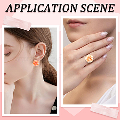 Кабошоны из непрозрачной смолы&nbsp;CRES-CP0001-06