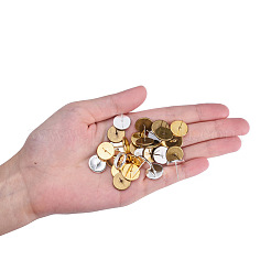 Латунь уха шпильки сеттинги IFIN-YW0001-15