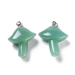 Естественный зеленый авантюрин подвески&nbsp;LS-G-R480-02A