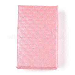 Шкатулки для драгоценностей из фактурного картона с ромбами&nbsp;CBOX-T006-02E