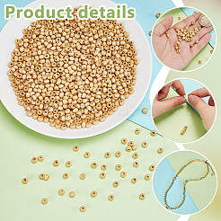 5000 шт. натуральные необработанные деревянные бусины&nbsp;WOOD-GA0001-76