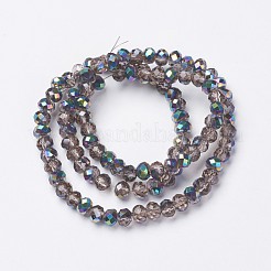 Гальванизируйте прозрачное стекло бисер нитей&nbsp;EGLA-A034-T8mm-Q07