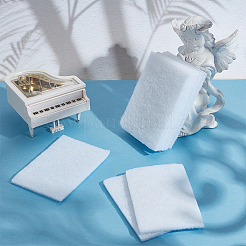 50 шт. полиэстеровых чистящих салфеток&nbsp;AJEW-GO0003-02