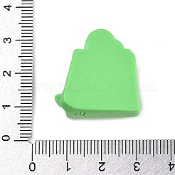 Тема защиты окружающей среды непрозрачные смоляные кабошоны&nbsp;LS-CRES-Z013-03C