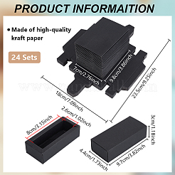 Складная бумажная подарочная упаковка ящики коробки&nbsp;LS-CON-WH0816-008C