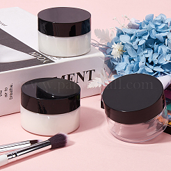 8 шт. прозрачная пластиковая пустая переносная баночка для крема для лица&nbsp;CON-CP0001-015B