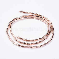 Немагнитные синтетический гематит бисер пряди&nbsp;G-P262-21-RRG