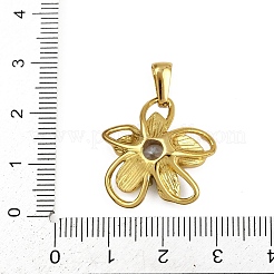 Подвески из нержавеющей стали 304 с эмалью&nbsp;STAS-C139-03D-G