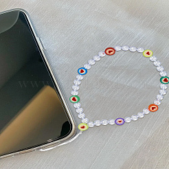 1 шт. резиновые ремешки для мобильного телефона&nbsp;HJEW-LP0001-86