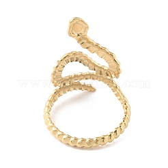 Кольца-змеи из нержавеющей стали 304 RJEW-D002-34G