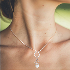 Изготовление ожерелий из цепочек из нержавеющей стали 304&nbsp;NJEW-DR00012