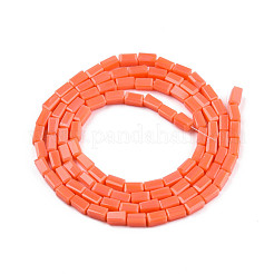 Непрозрачные сплошные цветные стеклянные бусины&nbsp;GLAA-N052-03-A13