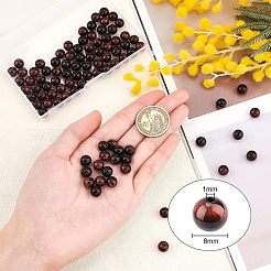 2 нить бусин из натурального красного тигрового глаза&nbsp;G-OC0002-20