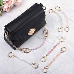 Стеклянные цепочки-удлинители для мешков&nbsp;HJEW-YW00101-01