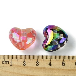 Уф-покрытие прозрачные акриловые бусины&nbsp;OACR-B017-01