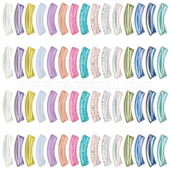 150 шт. 15 разноцветных разноцветных акриловых бусины с радужным отливом&nbsp;OACR-YW0003-19