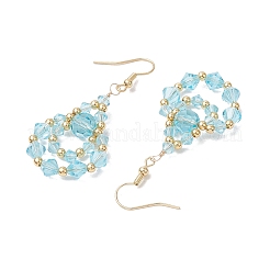 Серьги-подвески из нержавеющей стали 304&nbsp;EJEW-JE06368-02