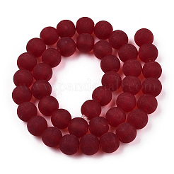 Прозрачные стеклянные бусины&nbsp;LS-GLAA-T032-T10mm-MD20