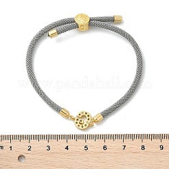 Регулируемые браслеты из нейлона&nbsp;BJEW-C096-01G-07