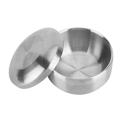 Чаша из нержавеющей стали с крышкой STAS-WH0018-02