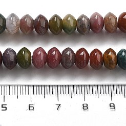 Природного индийского агата бисер нитей&nbsp;G-P559-A08-01