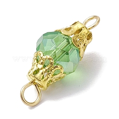 Стекло смешанного цвета с железным соединительным звеном&nbsp;PALLOY-JF02642-01