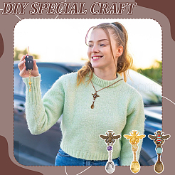 12 шт. 3-цветная кофейная чайная ложка из сплава и подвески в виде пчелы&nbsp;PALLOY-GA00013