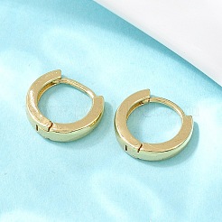 Латунные серьги обруча&nbsp;EJEW-A156-09A-G