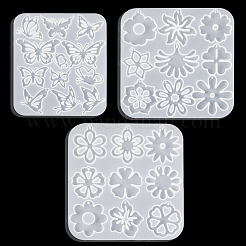 3шт 3 стиля подвески силиконовые Молды для самостоятельного изготовления&nbsp;SIMO-TA0001-14