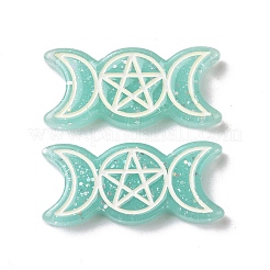 Кабошоны из смолы&nbsp;LS-RESI-G055-01G