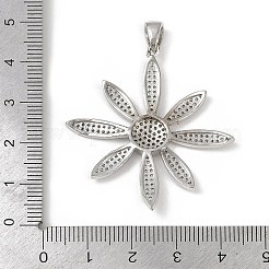 Латунные микро проложить кубического циркония подвески&nbsp;KK-M322-27P