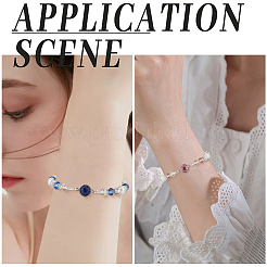 9 шт. 3-х цветные латунные подвески-соединители из кубического циркония&nbsp;FIND-BBC0004-17A