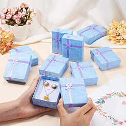 Картон комплект ювелирных изделий коробки&nbsp;CON-TAC0006-06C