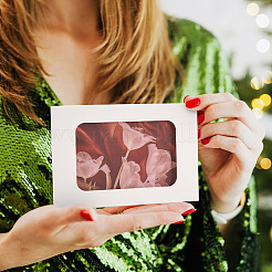 Пустые бумажные конверты коробка&nbsp;AJEW-TAC0044-04A