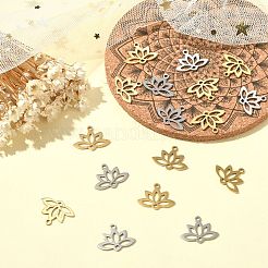 30 шт. подвески из нержавеющей стали 201 двух цветов&nbsp;RESI-SZ0003-21