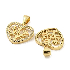 Латунные микропаве прозрачные подвески с фианитом&nbsp;ZIRC-P113-07D-G