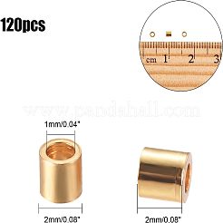 Распорные бусины из нержавеющей стали 304&nbsp;STAS-UN0008-24G