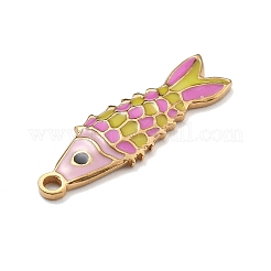 Подвески из нержавеющей стали 304 с эмалью&nbsp;STAS-R169-04C-G