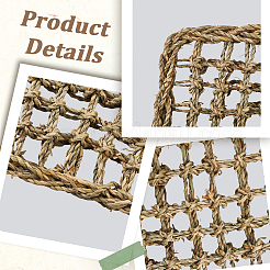 Соломенный коврик для животных&nbsp;AJEW-WH20060-14A