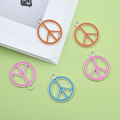 Подвески из эмали и сплава&nbsp;ENAM-P066-M