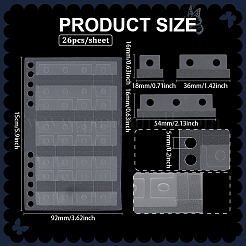 Наклейки-пряжки из ПВХ&nbsp;AJEW-WH0604-67A