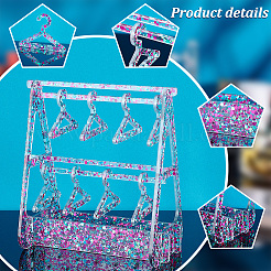 1 комплект прозрачных акриловых подставок для сережек&nbsp;EDIS-PH0001-22