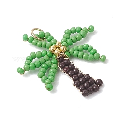 Стеклянные подвески из бисера&nbsp;PALLOY-MZ01251-01