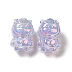 УФ-покрытие радужными переливающимися акриловыми бусинами&nbsp;PACR-M002-12B