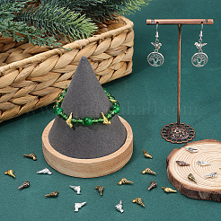 150 шт. 6 цвета бусины из сплава в тибетском стиле&nbsp;TIBEB-SC0001-46